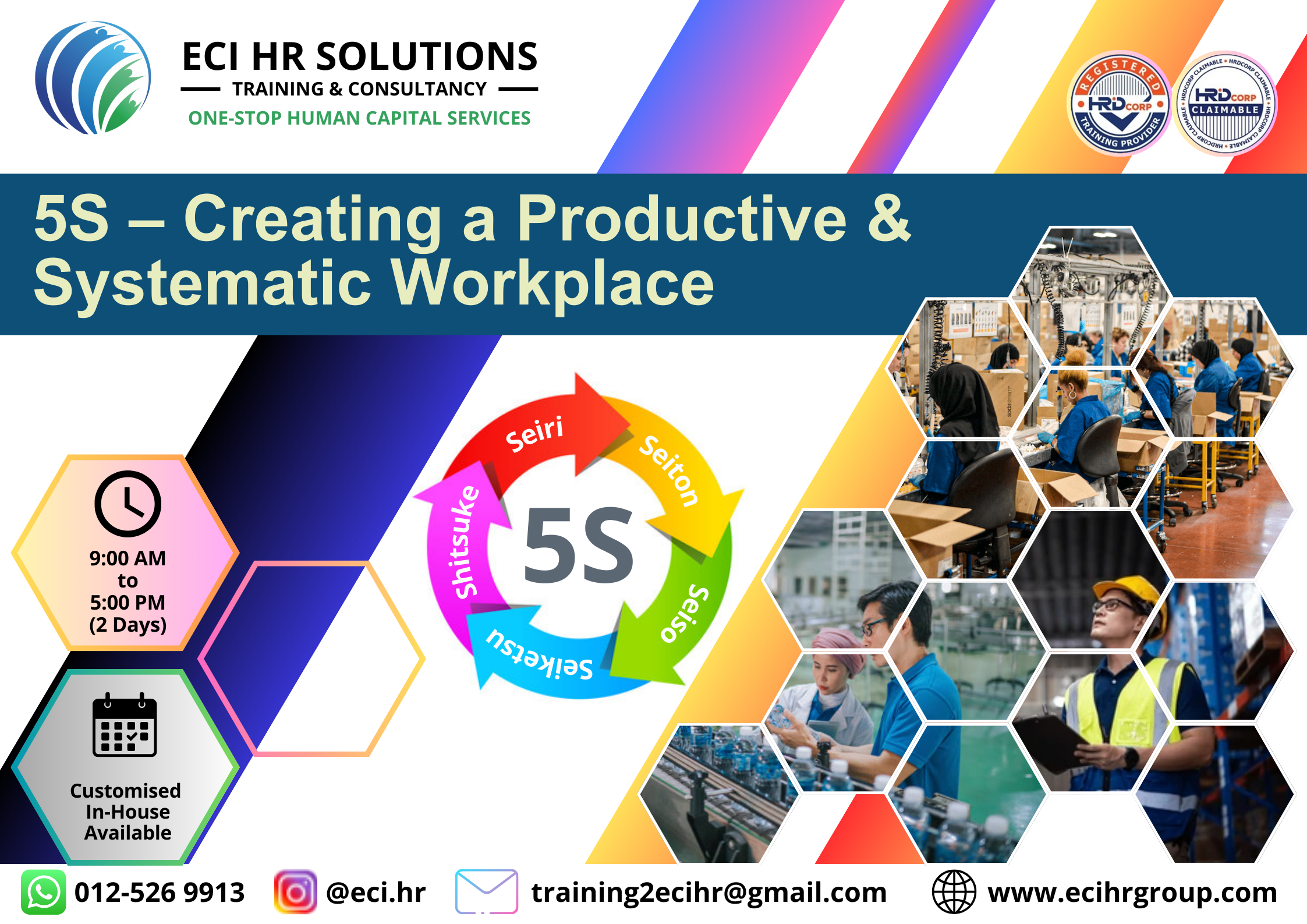5S – Creating a Productive & Systematic Workplace - ECI HR Solutions ...